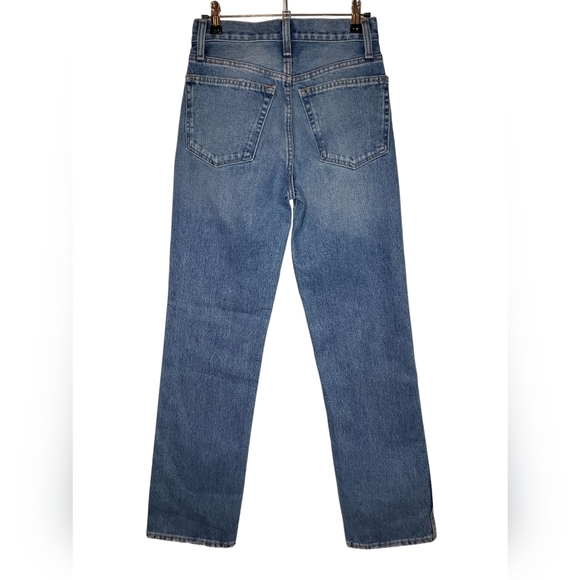 Re/Done  90s High Rise Loose Distressed Jean 23 - Picture 2 of 4